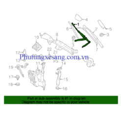 Cần gạt mưa trước phải Mercedes ML35