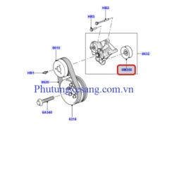 Bi tỳ trơn Range Rover 2010-2012 Dis
