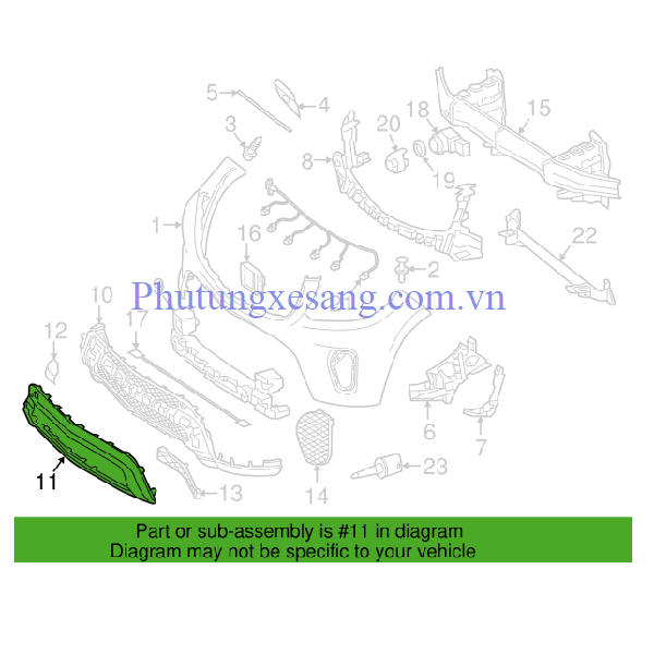 Nẹp Crom ngoài cản trước Mercedes GL Nẹp Crom ngoài cản trước Mercedes GL