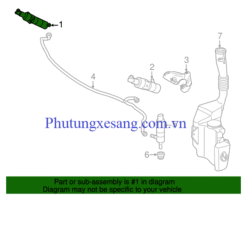 Vòi phun nước rửa đèn pha phải Merce