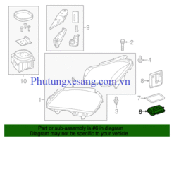 Hộp điều khiển đèn pha Mercedes E350