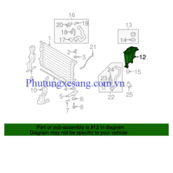Bình nước phụ Audi A4 A5 Q5 2008-2017-8K0121403T-8K01214 2 Bình nước phụ Audi A4 A5 Q5 2008-201