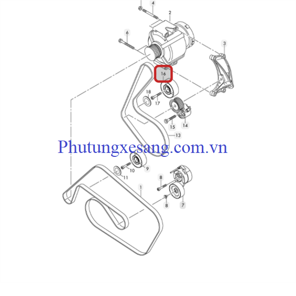 Bi tỳ trên Audi A4 A6 A7 A8 Q5 Q7 S4 Bi tỳ trên Audi A4 A6 A7 A8 Q5 Q7 S4