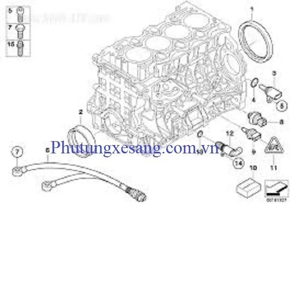 Cảm biến trục cơ BMW X1 X3 Z4 118i 3 Cảm biến trục cơ BMW X1 X3 Z4 118i 3