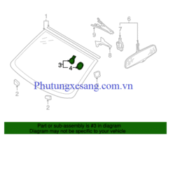 Cảm biến gạt mưa Audi A1 A3 A4 A5 A6