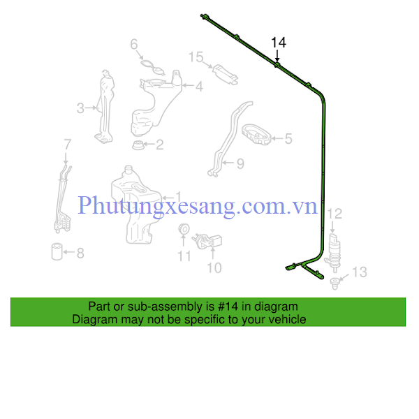 Cát đăng cầu trước Porsche Cayenne A Cát đăng cầu trước Porsche Cayenne A