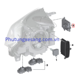 Hộp điều khiển đèn pha BMW X3 X4 X5 X6 Z4 32-63117317408 2 Hộp điều khiển đèn pha BMW X3 X4 X5