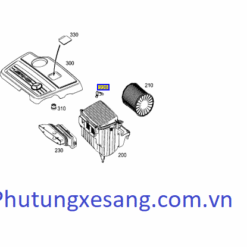Cảm biến đo gió khí nạp Mercedes CL5