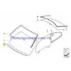 Nẹp chân kính BMW 325I 325Xi 330I 328I 328Xi-51137133292 1 Nẹp chân kính BMW 325I 325Xi 330I 32