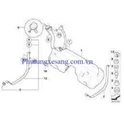 Bình nhiên liệu BMW Z4 E85 2002-2008