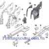 Hỗ trợ động cơ phía trước BMW X5 E70 ( Tấm số 7+8 bên trái ) (SD) 1 1 0922 1