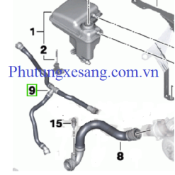 Ống hồi xe Phantom RR1 Drophead Coupé 2002-2016-17127519278