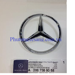 Logo cốp sau Mercedes S350 S400 S550 S600 S63 S65 AMG 2007-2013-A2217580058