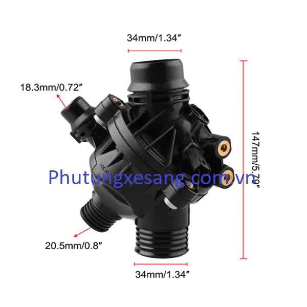 Van hằng nhiệt BMW X1 X3 Z4 128i 325i 525i 630i 730i E60 E61 E82 E83 E88 E90 E91 E92 E93-1153754976 Van hằng nhiệt BMW X1 X3 Z4 128i 325i 525i 630i 730i E60 E61 E82 E83 E88 E90 E91 E92 E93-1153754976