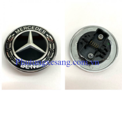 Logo nắp capo Mercedes C300 C43 C63 AMG E350 E450 E53 E,3 AMG 2017-2020-A0008171701, A0008173305
