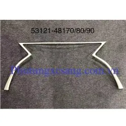 Nẹp crom ôm ca lăng miếng trên Lexus RX 2019-5312148170, 53121-48130
