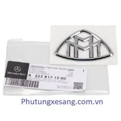 Logo hai bên hông phía sau xe Mercedes Maybach-A2228171200, 2228171200