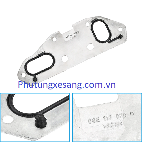 Gioăng két làm mát dầu Audi A4 B7 B8 A5 A6 C6 A7 A8L D3 D4 Q5 Q7 (4LB) 3.0T 2010-2015-06E117070D Gioăng két làm mát dầu Audi A4 B7 B8 A5 A6 C6 A7 A8L D3 D4 Q5 Q7 (4LB) 3.0T 2010-2015-06E117070D