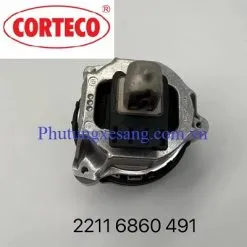 Chân máy trái BMW 530e 740e 740Le G30 G11 G12 2015-2019-22116860491-49427568, 3358960680075