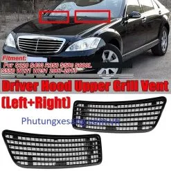 Ốp nhựa nắp capo phải Mercedes S300 S350 S400 S450 S500 CL550 CL600 W221-A2218800205