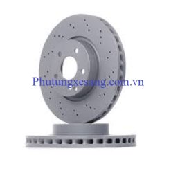 Đĩa phanh trước Mercedes E200 E220 E250 E300 C300 C350 SLC300 W212-A0004211212, A2044210812
