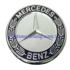 Logo nắp capo Mercedes C300 C350e C400 C63 C450 AMG 2015-2016-A2128170316, A2048170616