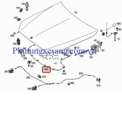 Nắp đổ dầu Mercedes GLK300 S600 R350 C300 E350 ML350 R350 SLK300CLk350 CL600 SL600-A0000101385