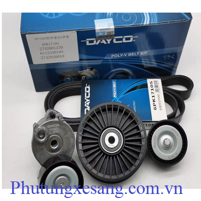 Bộ bi tăng tỳ dây curoa Mercedes C180 E200 GLC250 E300 E250 SLK300 GLK250-A2742001270-KPV1013 Bộ bi tăng tỳ dây curoa Mercedes C180 E200 GLC250 E300 E250 SLK300 GLK250-A2742001270-KPV1013