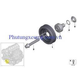Cụm điều khiển cửa gió sau BMW X5 X6 E70 E71 2006-2013-64119215514, 64119166317, 64119129014