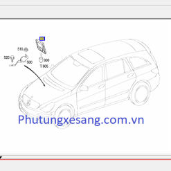 Chổi gạt mưa sau BMW X3 F25 2009-2017-61627213241