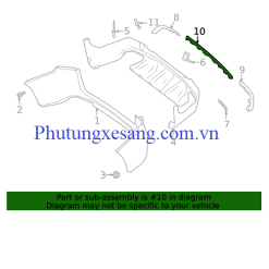 Thước lái Land Rover-LR088699, LR08-8699