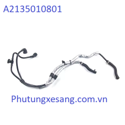 Ống nước làm mát hồi bình nước làm mát động cơ Mercedes GLC W253-A2135010801, A2535017000