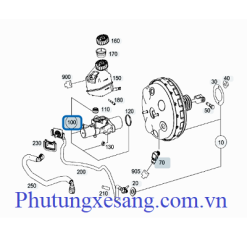 Xi lanh phanh chính Mercedes E250 E350 E550 CLS550 2010-2018-A2124300601