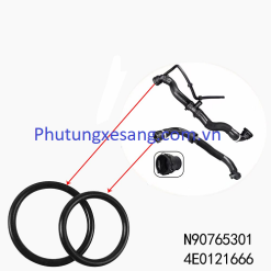 Gioăng ống nước vào bơm xe Audi A4 A5 A6 Q5 2.0-4E0121666