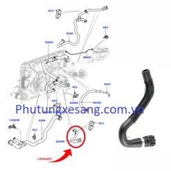 Ống nước làm mát từ két làm mát dầu vào máy Land Rover Discovery Sport Range Rover Evoque-LR044291