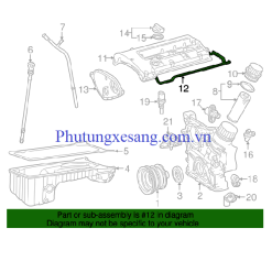 Gioăng nắp máy Mercedes C220 C230 SLK230-A1110160221-A 1 Gioăng nắp máy Mercedes C220 C230 SLK230-A1110160221-A