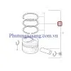 Xéc măng Porsche cayenne Audi Q7 3.6- 2007-2016 ( Máy 3.6 )-95510392600, 03H198151C, 03H198151B 1 3 9661