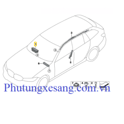 Túi khí trước phải BMW 320i 330i G20 G21 2017-2019-72126804063