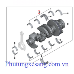 Bạc trục khuỷu miếng trên BMW 130i 235i 318i 435i 525i 630i 730i X1 X3 X4 X5 X6 Z4-11217512509
