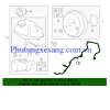 Ống chân không Land Rover Discovery Sport 2015-2017-LR061031 1 4 9760