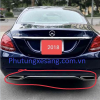 Nẹp crom cản sau Mercedes C200 C250 C300 C400 C350e W205 2015-2018-A2058850721 2 5 1132