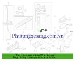 Gioăng két làm mát dầu máy Audi A6 A5 A4 S4 S5 S6 Q5 Q7 2005-2017-06E115446