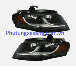 Đèn pha trái Halogen Audi A4 S4 2009-2012-8K0941029AH, 8K0941029B