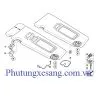 Tấm chắn nắng phải xe BMW X5 X6 E70 E71 2007-2014-51169132458, 51169132464 2 Tấm chắn nắng phải xe BMW X5 X6 E70 E71 2007-2014-51169132458, 51169132464