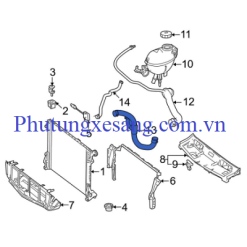 Phớt đầu trục cơ Audi A3 A4 A6 TT Volkswagen-038103085E, 155.560, 038103085