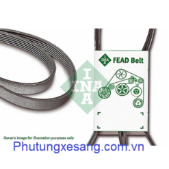 Dây curoa BMW M43 M42 E46 E36, Audi A1 A6 A3 A4-11281433947-6PK1735, 11281437369, 11281437880, 11281739816, 046903137E, 078903137BM, 6Q0260849A, 6Q0260849C, 6Q0260849E