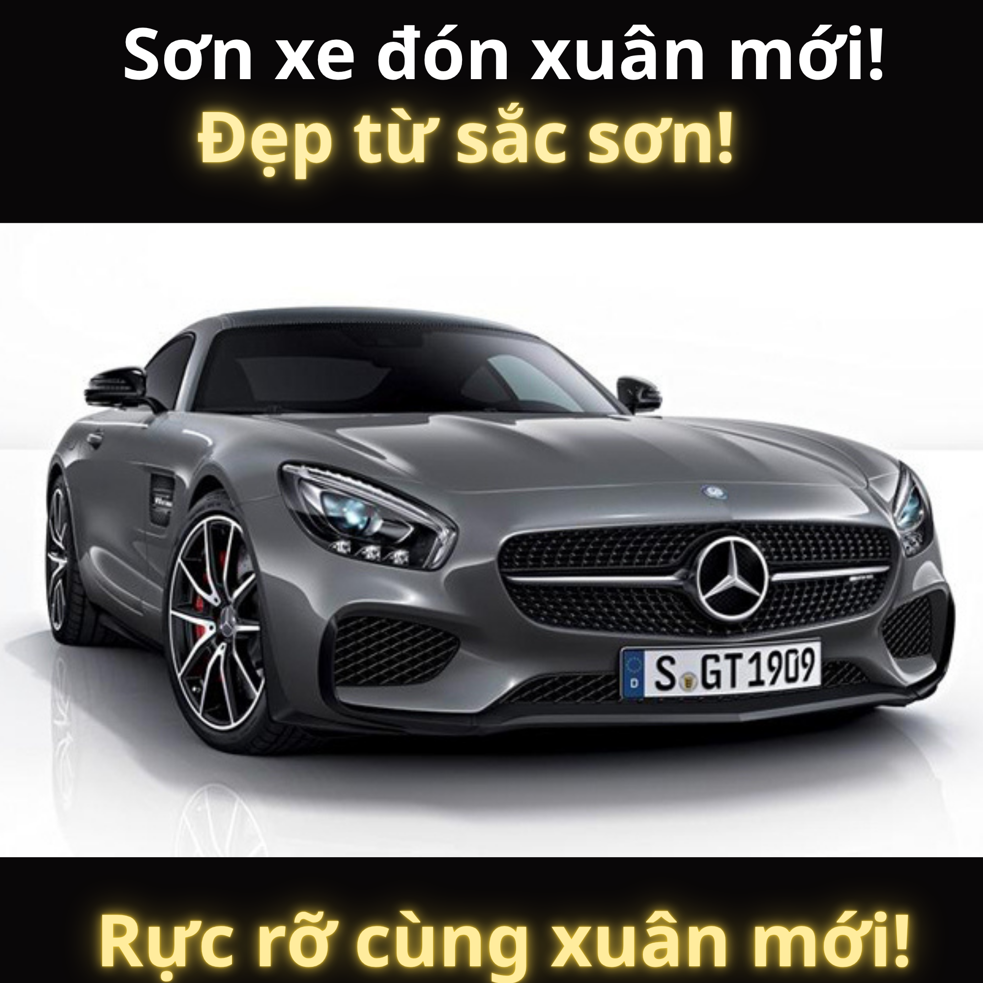 Sơn xe Mercedes tại Vĩnh Phúc – Làm mới diện mạo, đón Tết sang cùng Dautoparts 1 Sơn xe Mercedes tại Vĩnh Phúc