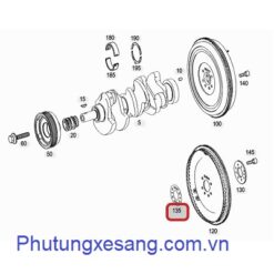 Đệm số Mercedes C300 CLS350 E350 GLK300 R350 S350 (số 135)-A2730320052